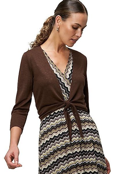 Zero Sweatshirt zero Strickjacke zum Binden drapiert /gerafft günstig online kaufen