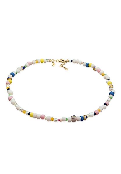 Elli Premium Perlenkette Choker Kette Bead günstig online kaufen