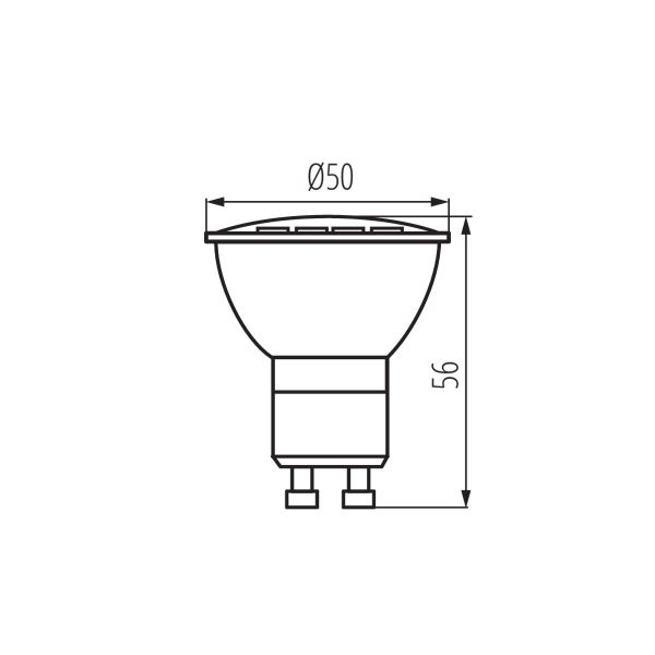 Kanlux LED-Leuchtmittel GU10 Strahler Spot TOMIv2 günstig online kaufen