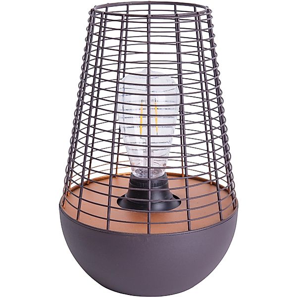 Näve LED-Dekoleuchte Schwarz Kupfer 27 cm günstig online kaufen