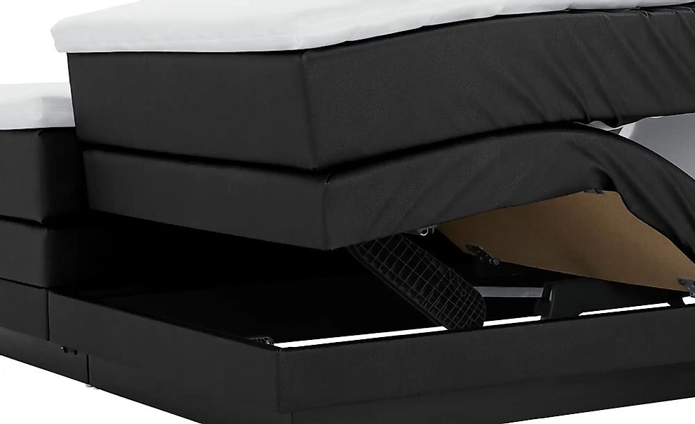 Motor-Boxspringbett  Hardego ¦ schwarz ¦ Maße (cm): B: 160 H: 118 Betten > günstig online kaufen