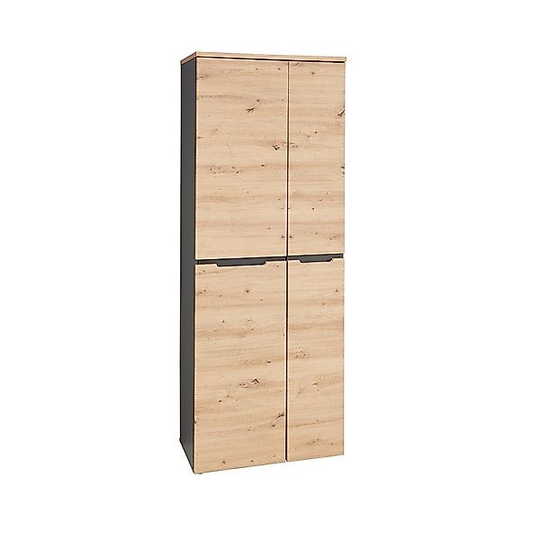 Lomadox Aktenschrank MANRESA-36 2-türig, graphit mit günstig online kaufen