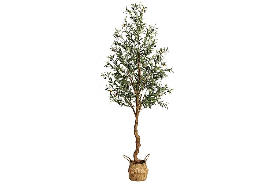 Kunstbaum Künstlicher Olivenbaum Künstliche Pflanzen Höhe 120cm/150cm/180cm günstig online kaufen