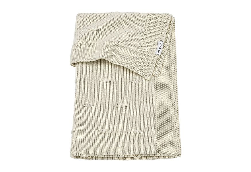 Babydecke Soft sand, Meyco Baby, 100x150cm günstig online kaufen
