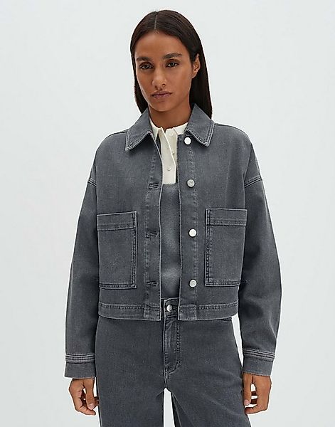 someday Jeansblazer NIANDRA Regular aus BCI Cotton Mix leicht ausgestellt g günstig online kaufen