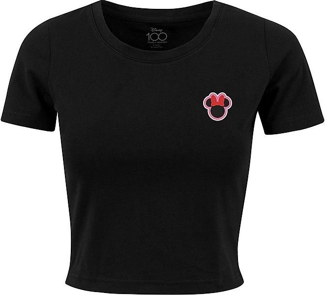 Merchcode T-Shirt Disney 100 Minnie Badge günstig online kaufen