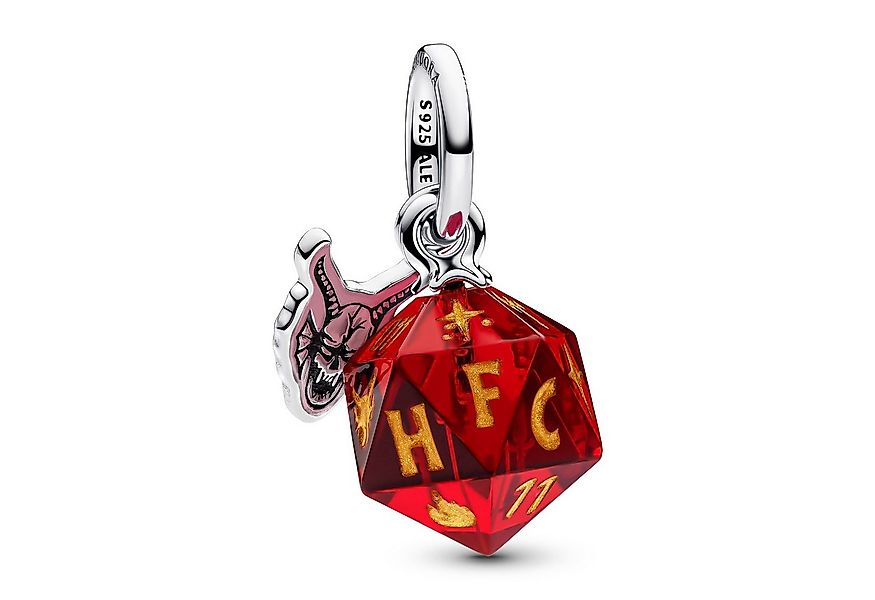 Pandora Kettenanhänger Charm-Stranger Things Höllenfeuer-Club Würfel günstig online kaufen