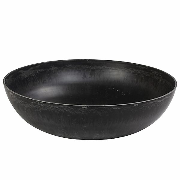 matches21 HOME&HOBBY Pflanzschale für Draussen in Schwarz Marmoriert 37 x 1 günstig online kaufen