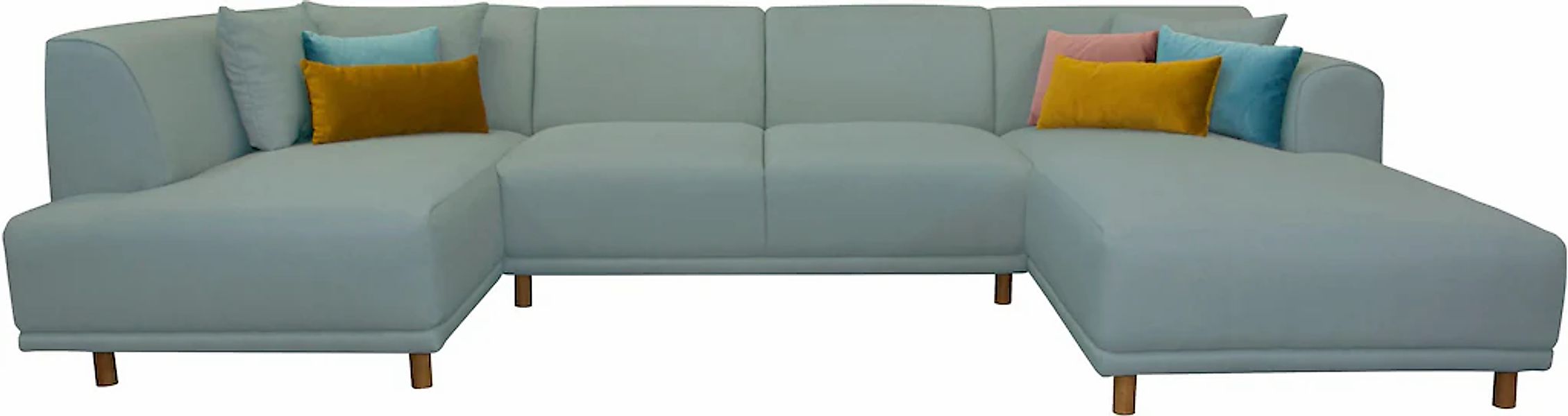 OTTO home Wohnlandschaft "Maroon U-Form" in skandinavischem Design, mit los günstig online kaufen