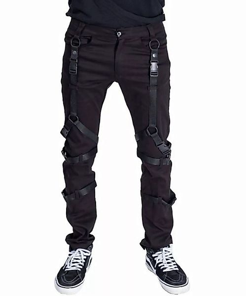 Vixxsin Stoffhose Corbin Industrial Cyber Goth Trousers günstig online kaufen