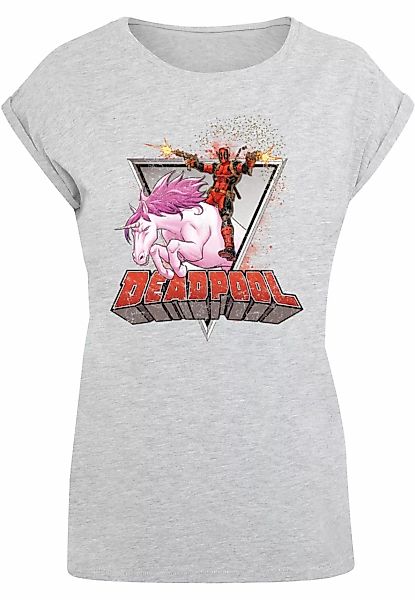 ABSOLUTE CULT T-Shirt "ABSOLUTE CULT Damen Ladies Deadpool - Rides a Unicor günstig online kaufen