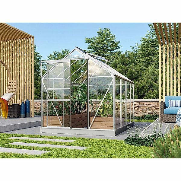 Vitavia Gewächshaus Venus 5000 ESG 3 mm Alu-Blank 5 m² günstig online kaufen