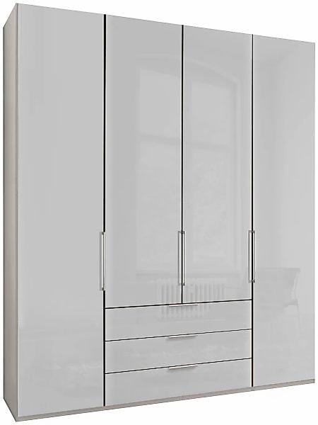 WIEMANN Kleiderschrank "Monaco" mit Glasfront sowie hochwertigen Beschlägen günstig online kaufen