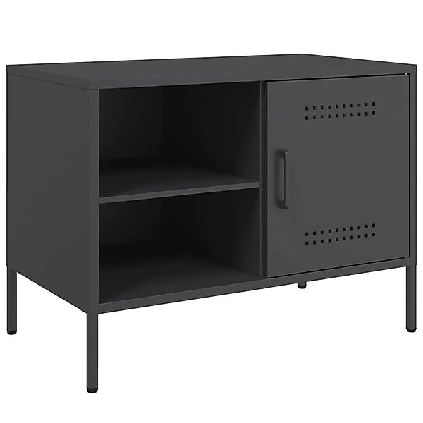 VidaXL TV-Schrank Schwarz 68x39x50,5 cm Stahl günstig online kaufen
