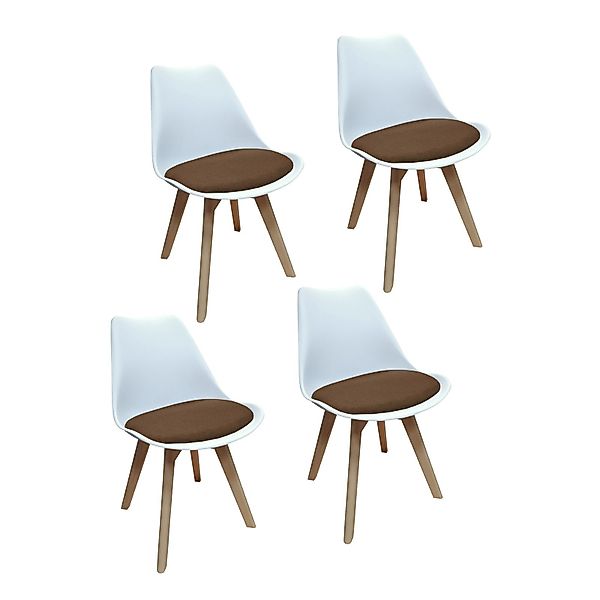 HTI-Living Esszimmerstuhl Stuhl Atlanta Webstoff 4er-Set günstig online kaufen