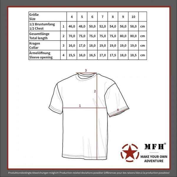MFH Unterhemd BW Tropenunterhemd mit Klett günstig online kaufen