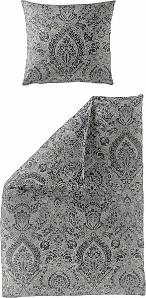 BIERBAUM Bettwäsche "3846" 2 Stk. tlg. Biber, 100 % Baumwolle, pflegeleicht günstig online kaufen