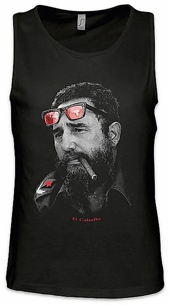 Urban Backwoods Tanktop El Caballo Ärmelloses T-Shirt Cuba Kuba Guerilla Ch günstig online kaufen