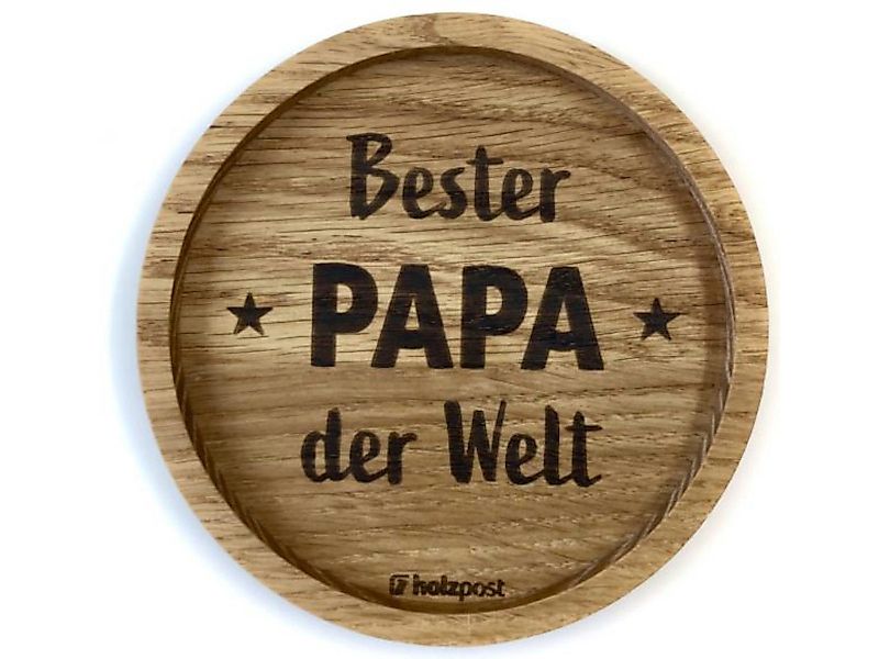 holzpost GmbH Platzset Untersetzer Papa Eiche günstig online kaufen