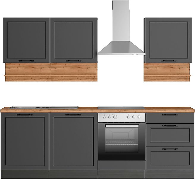 KOCHSTATION Küchenzeile KS-Lana, 240 cm breit, günstig online kaufen
