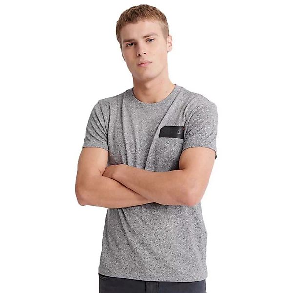 Superdry Core Logo Black Out Kurzarm T-shirt M Grey Grit günstig online kaufen