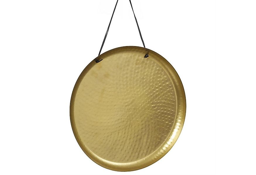 MARELIDA Dekotablett Dekotablett Dekoteller Metall Schale gehämmert 38,5cm günstig online kaufen