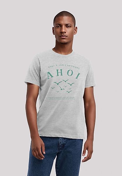 F4NT4STIC T-Shirt "Ahoi Möwe Knut und Jan", Osteee Kollektion, Urlaub, Ahoi günstig online kaufen