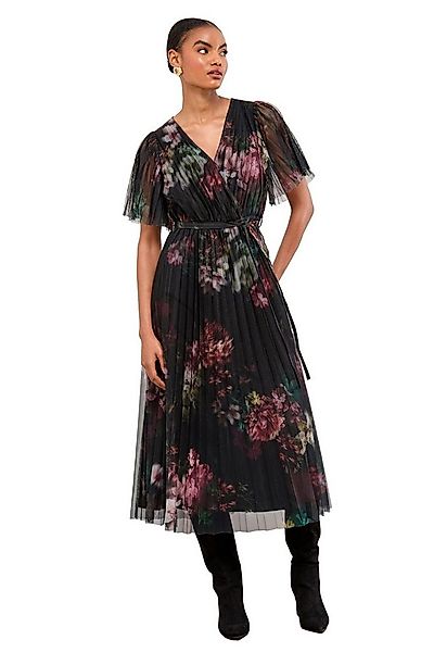 LIPSY Midikleid Lipsy Plissiertes Midikleid mit Mesh (1-tlg) günstig online kaufen