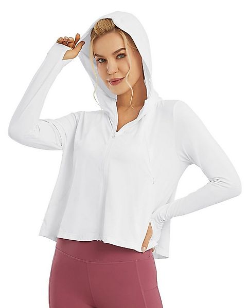 G4Free Langarmshirt G4Free Damen Sonnenschutz UV Kapuzen Jacke Leichte UPF günstig online kaufen