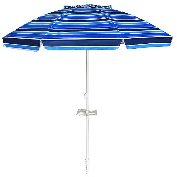 KOMFOTTEU Sonnenschirm Terrassenschirm, Ø 220 cm,Sonnenschutz günstig online kaufen