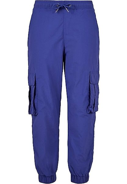URBAN CLASSICS Cargohose Urban Classics Damen Ladies High Waist Crinkle Nyl günstig online kaufen