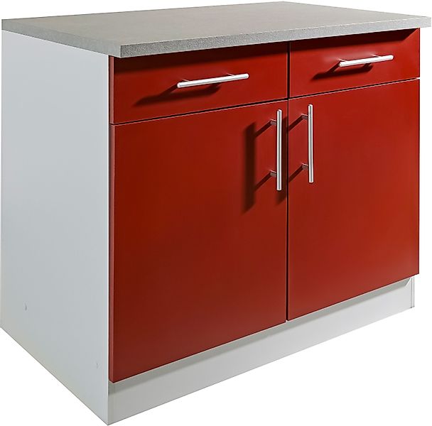 wiho Küchen Unterschrank Kiel 100 cm günstig online kaufen