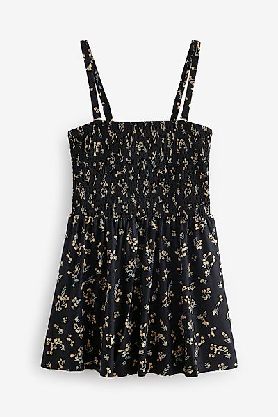 Next Badeanzug Formender, gesmokter Bandeau-Badeanzug mit günstig online kaufen