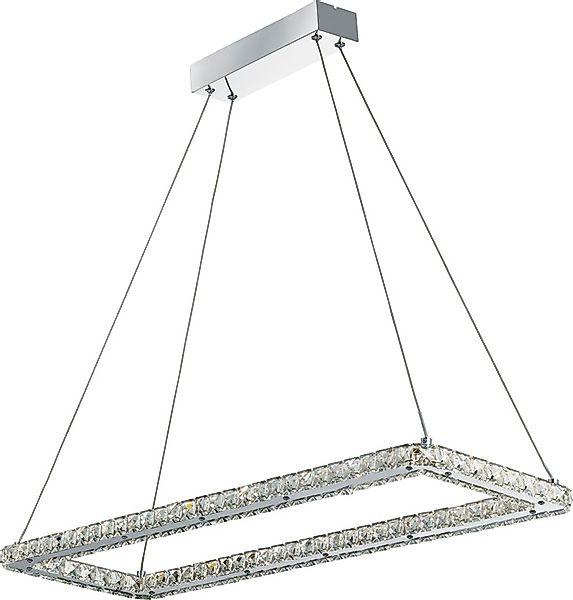 Searchlight LED-Hängeleuchte »Hängeleuchte Clover, 1-flammig«, 1 flammig, L günstig online kaufen