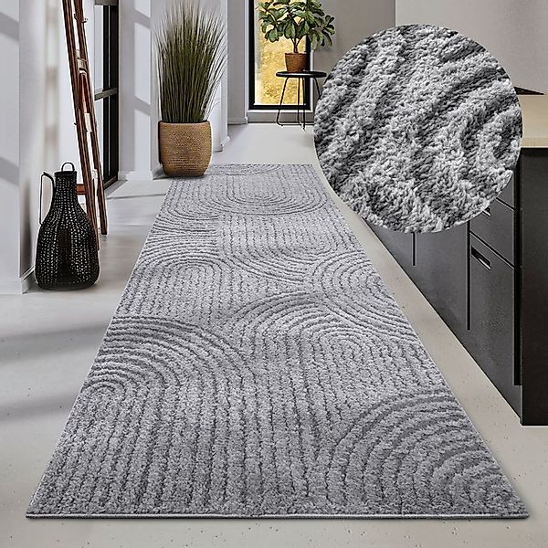 ELLE DECORATION Designteppich »Chappe«, rechteckig, 18 mm Höhe, Shaggy, Läu günstig online kaufen
