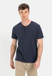 camel active Henleyshirt aus reiner Baumwolle günstig online kaufen