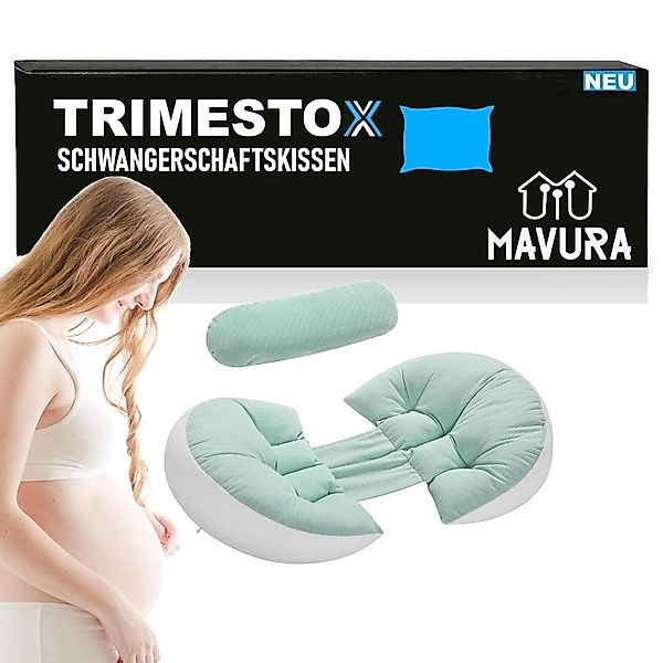MAVURA Stillkissen TRIMESTOX Schwangerschaftskissen Stillkissen Seitenschlä günstig online kaufen
