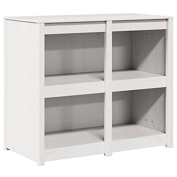 vidaXL Küchenschrank Warmes Weiß 106 x 55 x 92 cm Massivholz Kiefer 868178 günstig online kaufen