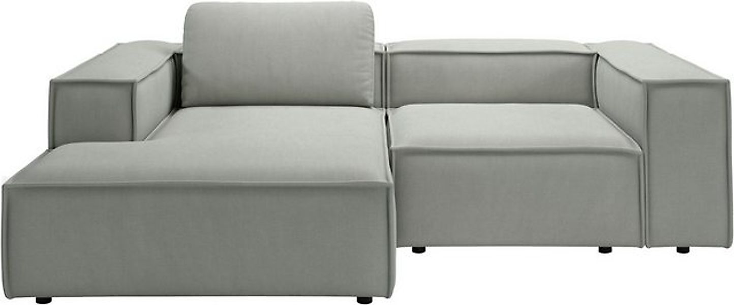 Places of Style Ecksofa Watertown, kompakte L-Form, 246 cm breite für klein günstig online kaufen