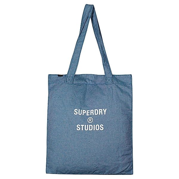 Superdry Studio Shopper Rucksack One Size Washed Denim günstig online kaufen
