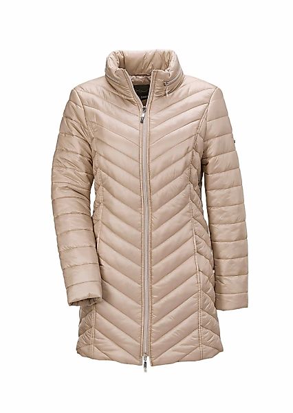 GOLDNER Kurzjacke "Kurzgröße Figurschmeichelnde, leichte Longsteppjacke" günstig online kaufen