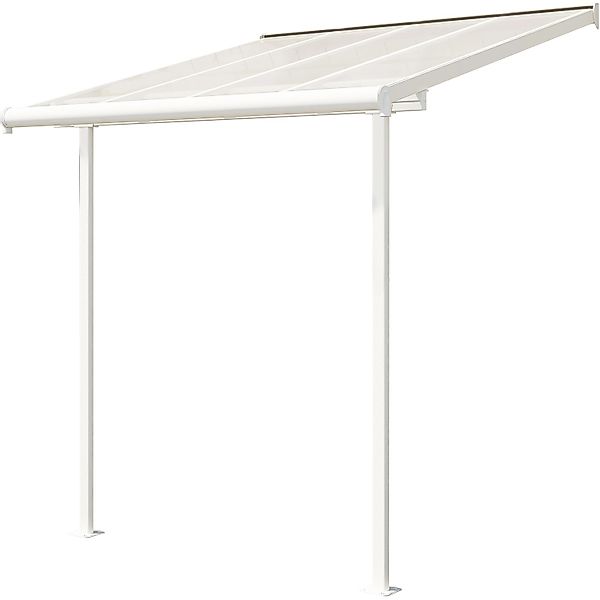 Palram Terrassendach Sierra 230 cm x 230 cm Weiß günstig online kaufen