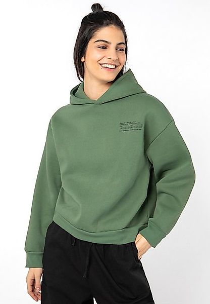 SUBLEVEL Kapuzenpullover Hoodie Mini-Print günstig online kaufen