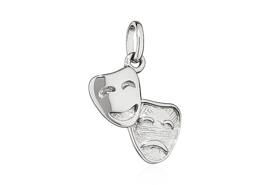 NKlaus Kettenanhänger Kettenanhänger Theatermasken lachend und traurig 925 günstig online kaufen