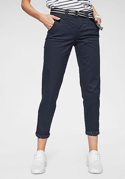 KangaROOS Chinohose (Set, 2-tlg., mit Gürtel) günstig online kaufen