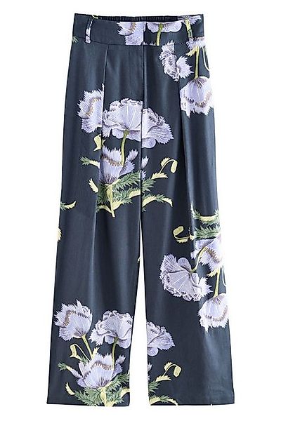Next Anzughose Kew Gardens Hose mit weitem Bein und Leinenanteil (1-tlg) günstig online kaufen