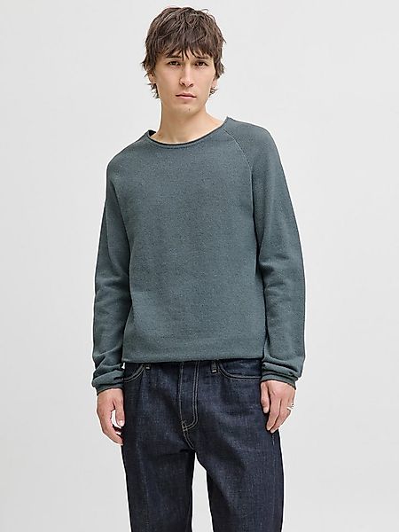 Jack & Jones Rundhalspullover JJEHILL KNIT CREW NECK NOOS Baumwolle, regula günstig online kaufen