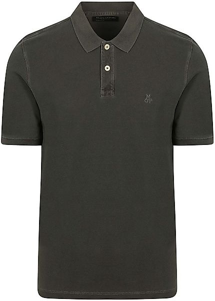 Marc O'Polo Poloshirt Faded Iron Anthrazit - Größe M günstig online kaufen