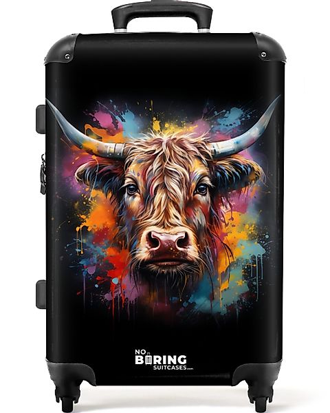 NoBoringSuitcases.com© Hartschalen-Trolley Schottische Highlander als Graff günstig online kaufen