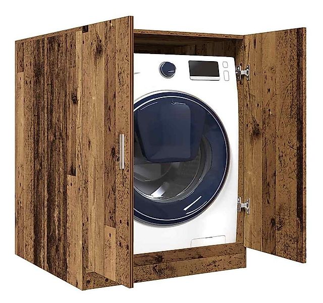 vidaXL Schrankmodule Waschmaschinenschrank Altholz-Optik 70,5x71,5x91,5 cm günstig online kaufen